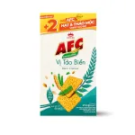 Bánh Afc Kinh Đô Vị Tảo Biển 215.6g (+ 2 Gói Afc Hạt & Thảo Mộc Vị Bắp Xào Bơ)
