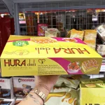 Bánh Bông Lan Bibica Hura Deli Hương Sữa Dâu 336g (12 Gói x 28g)