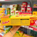 Bánh Bông Lan Cuộn lá Dứa Solite Kinh Đô 360g - Bánh Bông Lan Solite (16+4)