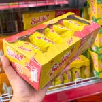 Bánh Bông Lan Cuộn Solite Vị Dâu Hộp Giấy 180g