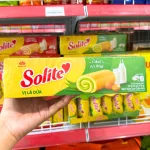 Bánh Bông Lan Cuộn Solite Vị Lá Dứa Hộp Giấy 180g