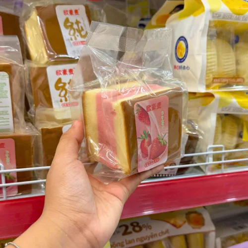 Set 2 Bánh Bông Lan Gong Dâu 120g