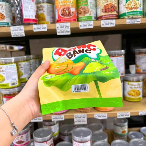 Bánh Bông Lan Mochi Cốm Xanh Đậu Đỏ Con Cá ORION Bống Bang 145g
