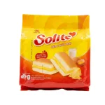 Bánh Bông Lan Tầng Kem Phô Mai Solite 115g (5 Gói x 23g)