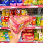 Bánh Bông Lan Cuộn Kem Tipo Hương Dâu 360g - Bánh Bông Lan Tipo