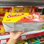 Bánh Bông Lan Tròn Nhân Kem Dâu Solite 324g