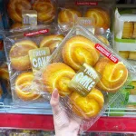 Bánh Bông Lan Tươi Laobeijing Foods Vị Bơ Sữa Khay 4 Cái (183g x 24 Khay)