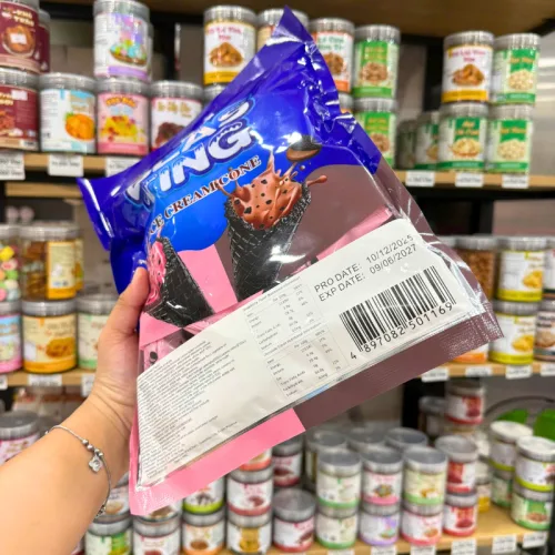 Bánh Ốc Quế Kem Mix 2 Vị Dâu Socola Adorable 300g