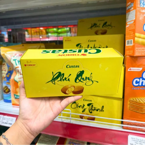 Bánh Custas Nhân Kem Trứng Phú Quý Hộp 94,2g