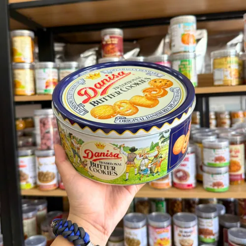 Bánh Danisa 454g - Bánh Quy Bơ Danisa (Kèm Túi) - Hộp Quà Tết