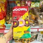 Bánh Donut Dowee 3 Vị Socola, Dâu, Socola Cam Gói 12 Cái 348g