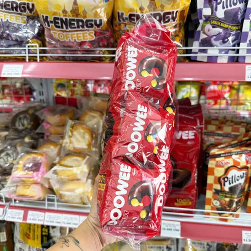 Bánh Donut Dowee Vị Socola Gói 12 Cái 348g