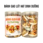 Bánh Gạo Lứt Hạt Dinh Dưỡng Thơm Ngon 200g Hộp