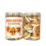 Bánh Gạo Lứt Hạt Dinh Dưỡng Thơm Ngon 200g Hộp
