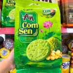 Bánh Gạo Nướng AN Cốm Sen Orion 168g