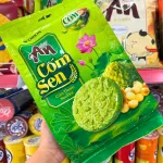 Bánh Gạo Nướng AN Cốm Sen Orion 168g