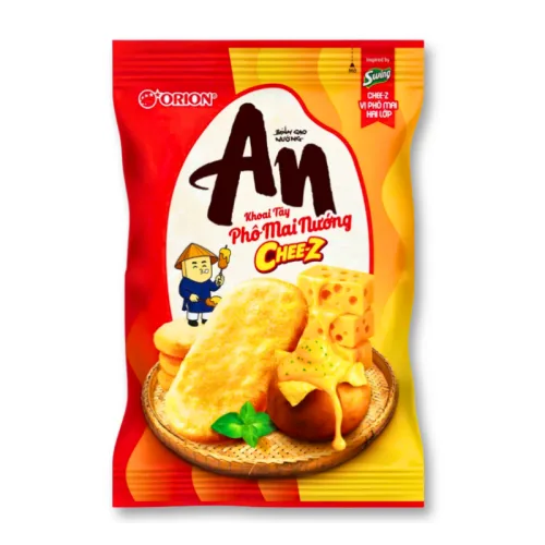 Bánh Gạo Nướng AN Vị Khoai Tây Phô Mai Nướng Orion 104,2g – một lựa chọn đáng tham khảo trong bánh gạo an