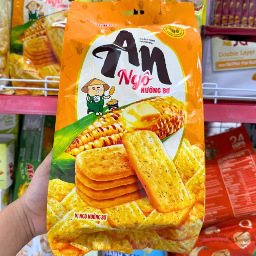 Bánh Gạo Nướng AN Vị Ngô Nướng Bơ Orion 120g