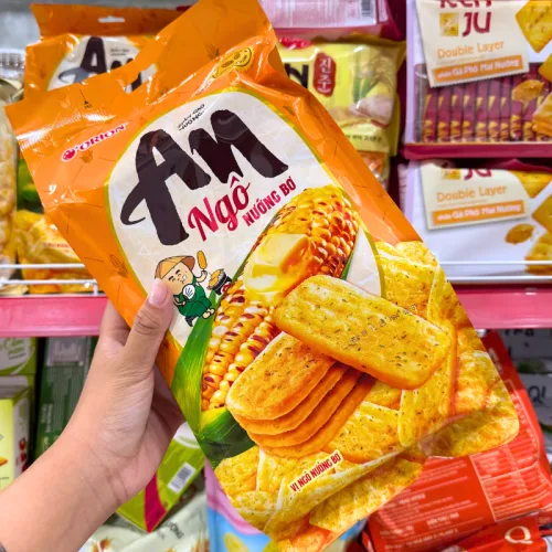 Bánh Gạo Nướng AN Vị Ngô Nướng Bơ Orion 120g