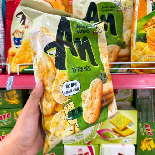 Bánh Gạo Nướng AN Vị Tảo Biển Orion 111,3g