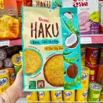 Bánh Gạo Nướng OISHI HAKU Vị Dừa Sấy Giòn 138g