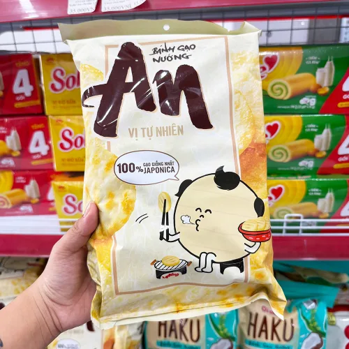 Bánh Gạo Nướng Vị Tự Nhiên AN ORION 151,2g
