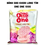 Bánh Gạo One One Khoai Lang Tím 100gr