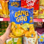 Bánh Gạo Poca Làng Gạo Vị Phô Mai 108g - Bịch Xanh Dương