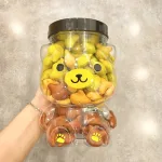 Bánh Gấu Mix 3 Vị Thơm Ngon 500g - Hộp Gấu Lớn