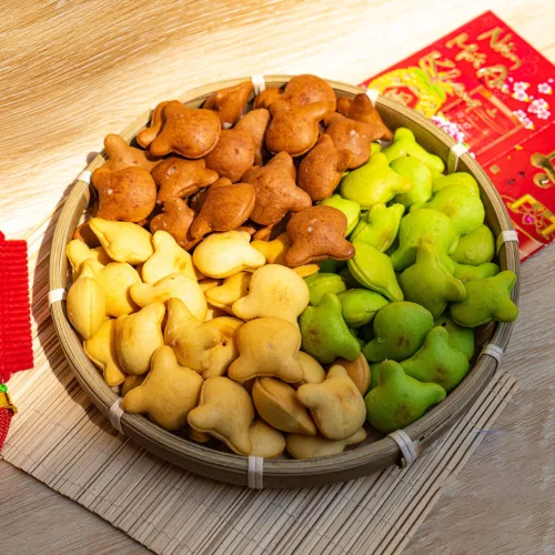 Bánh Gấu Mix 3 Vị Thơm Ngon 500g - Hộp Gấu Lớn