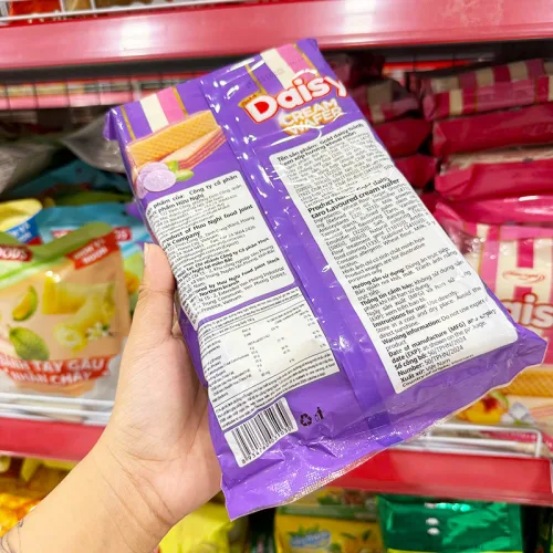 Bánh Kem Xốp Hữu Nghị Daisy Hương Khoai Môn 145g