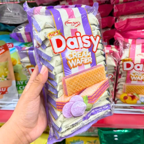 Bánh Kem Xốp Hữu Nghị Daisy Hương Khoai Môn 145g