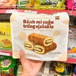 Bánh Mì Cuộn Trứng Vị Socola Heshan 360g