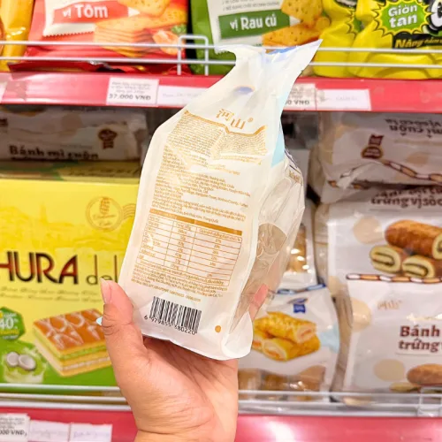 Bánh Mì Cuộn Trứng Chà Bông Heshan 360g