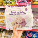 Bánh Mì Cuộn Trứng Vị Khoai Môn Heshan 360g