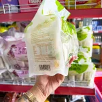 Bánh Mì Sữa Chua Sầu Riêng HESHAN 360g - Bánh Sữa Chua Ông Già Mini (Bịch 20 Gói)