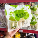 Bánh Mì Sữa Chua Sầu Riêng HESHAN 360g - Bánh Sữa Chua Ông Già Mini (Bịch 20 Gói)