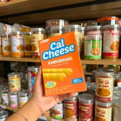 Bánh Ống Quế CAL CHEESE MAYORA Dạng Hộp 186g (12 Cây x 15.5g)