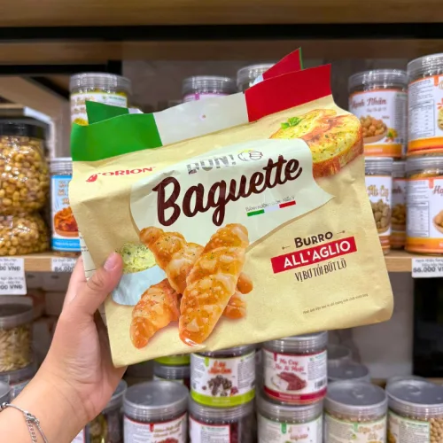 Bánh Nướng Giòn ORION BON! Baguette Vị Bơ Tỏi Đút Lò – một lựa chọn đáng tham khảo trong ORION BON!