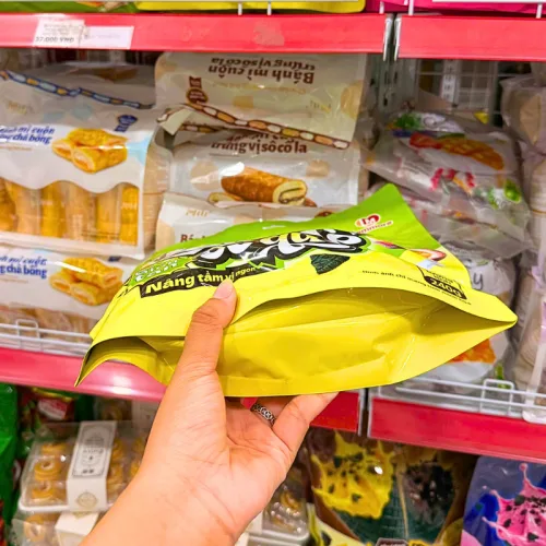 Bánh Ốc Quế Lemore Mix Vị Matcha Chanh Leo 240g Lemmore