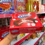 Bánh Oreo Pie Socola Pie Nhung Đỏ - Bánh Kinh Đô Oreo Đỏ 336g (12 Gói x 28g)