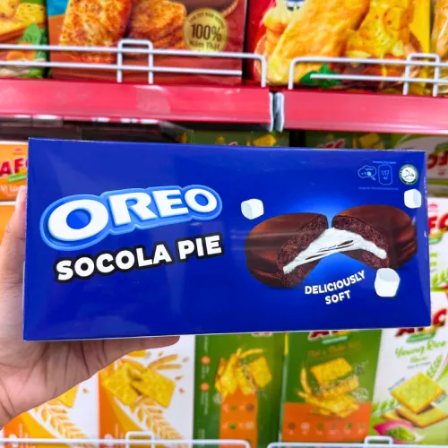 Bánh OREO Socola Pie Mềm Ngon Không Để Lại Vụn 168g