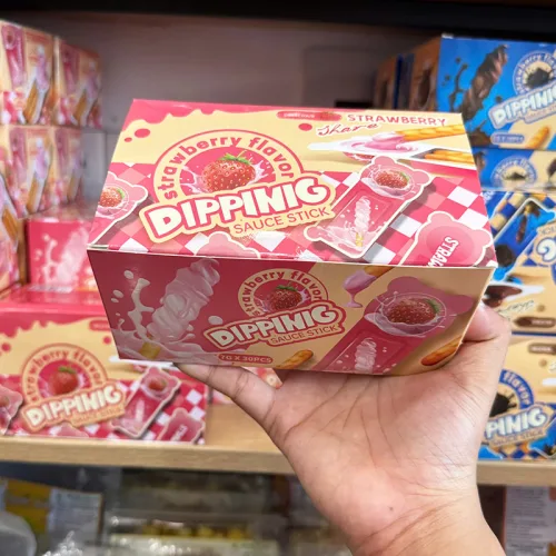 Bánh Que Chấm Sốt Dâu Dippinic (7g x 30 Cái)