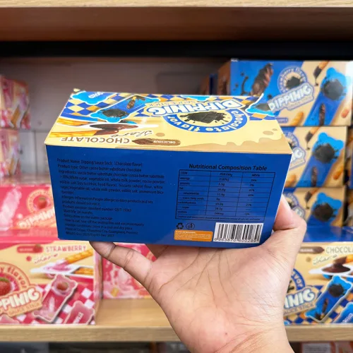 Bánh Que Chấm Sốt Socola Dippinic (7g x 30 Cái)