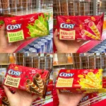 Bánh Quế Cosy (Vị Kem Lá Dứa, Vị Socola, Vị Dâu, Xoài Xí Muội) - Bánh Kinh Đô Cosy 117.6g/Túi