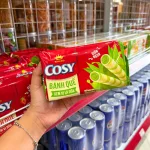 Bánh Quế Cosy (Vị Kem Lá Dứa, Vị Socola, Vị Dâu, Xoài Xí Muội) - Bánh Kinh Đô Cosy 117.6g/Túi