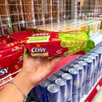 Bánh Quế Cosy (Vị Kem Lá Dứa, Vị Socola, Vị Dâu, Xoài Xí Muội) - Bánh Kinh Đô Cosy 117.6g/Túi