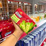 Bánh Quế Cosy (Vị Kem Lá Dứa, Vị Socola, Vị Dâu, Xoài Xí Muội) - Bánh Kinh Đô Cosy 117.6g/Túi