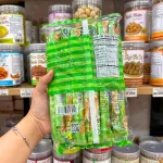 Bánh Que Kem OISHI AKIKO Nhân Sữa Dừa 140g - Màu Xanh Lá