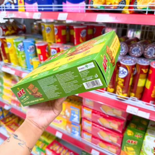Bánh Afc Hạt Thảo Mộc Vị Nấm Shiitake Phô Mai Nướng 261.6g - Bánh Quy Kinh Đô